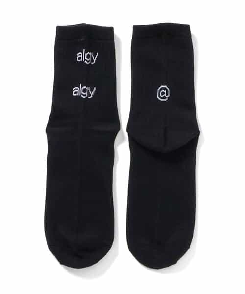 【抗菌防臭】ダブルロゴクルーソックス