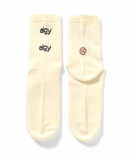 【抗菌防臭】ダブルロゴクルーソックス