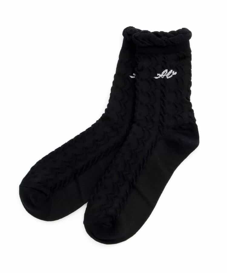 フロート柄クルーソックス