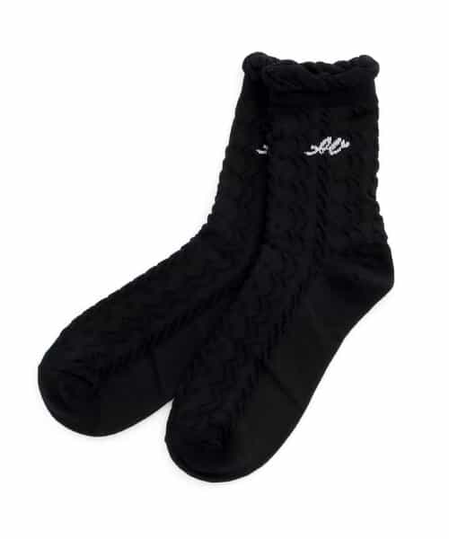 フロート柄クルーソックス