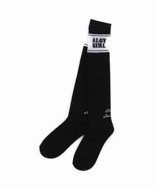 シアー切り替えハイソックス