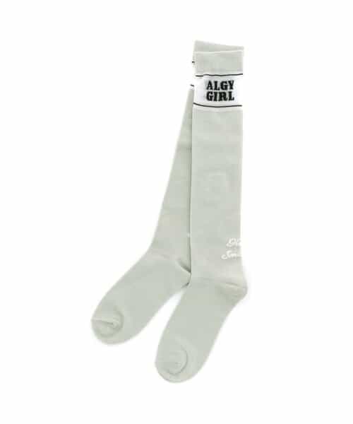 シアー切り替えハイソックス