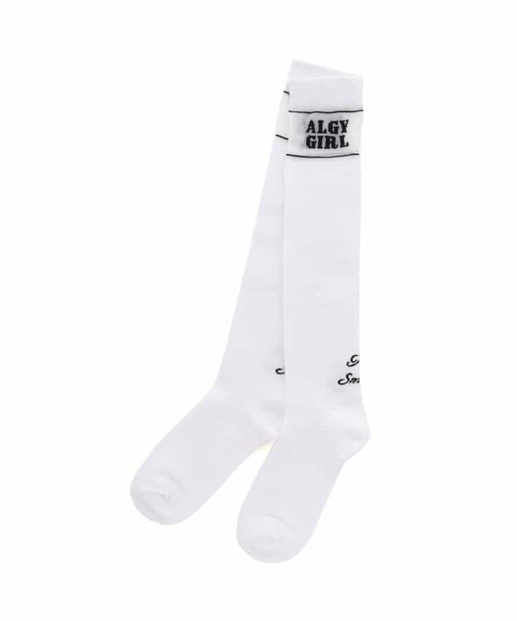 シアー切り替えハイソックス