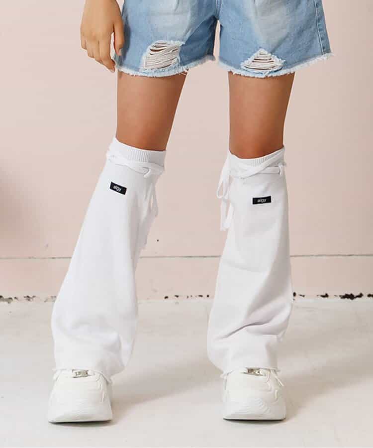 ひも付きレッグカバー