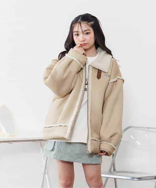 ムートンブルゾン