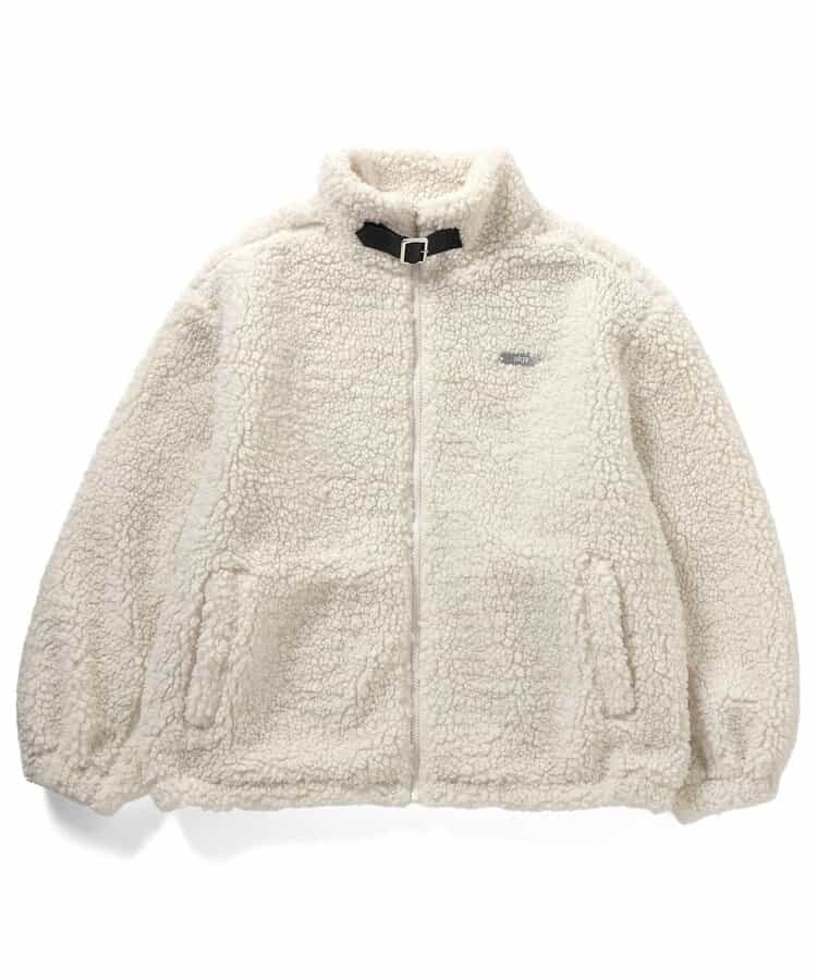 柔らかボアブルゾン