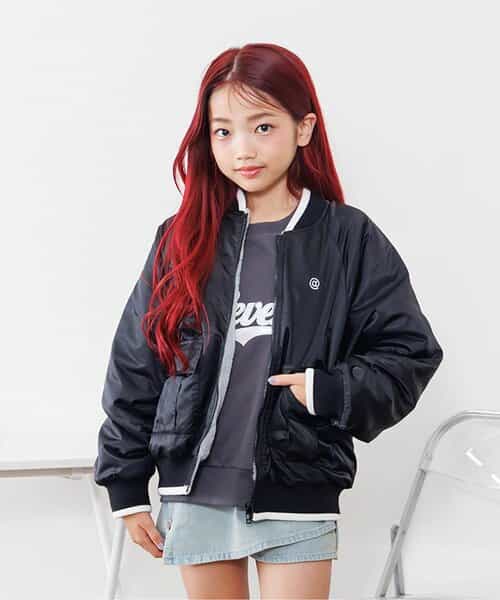 リバーシブルブルゾン