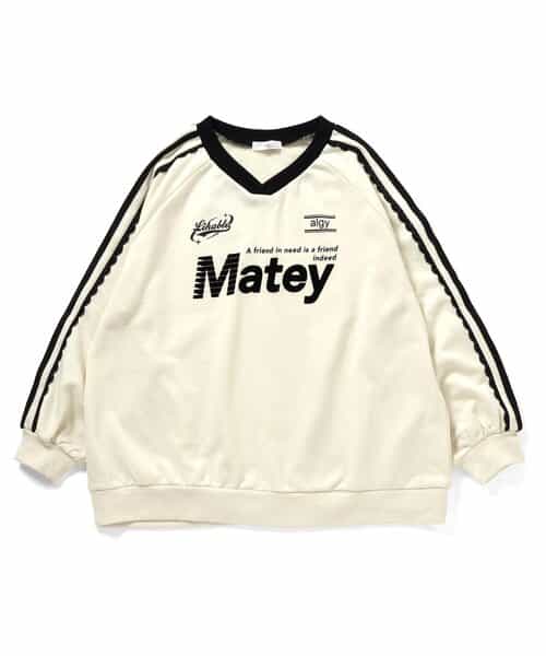 ★SALE★袖レースBIGゲームトレーナー