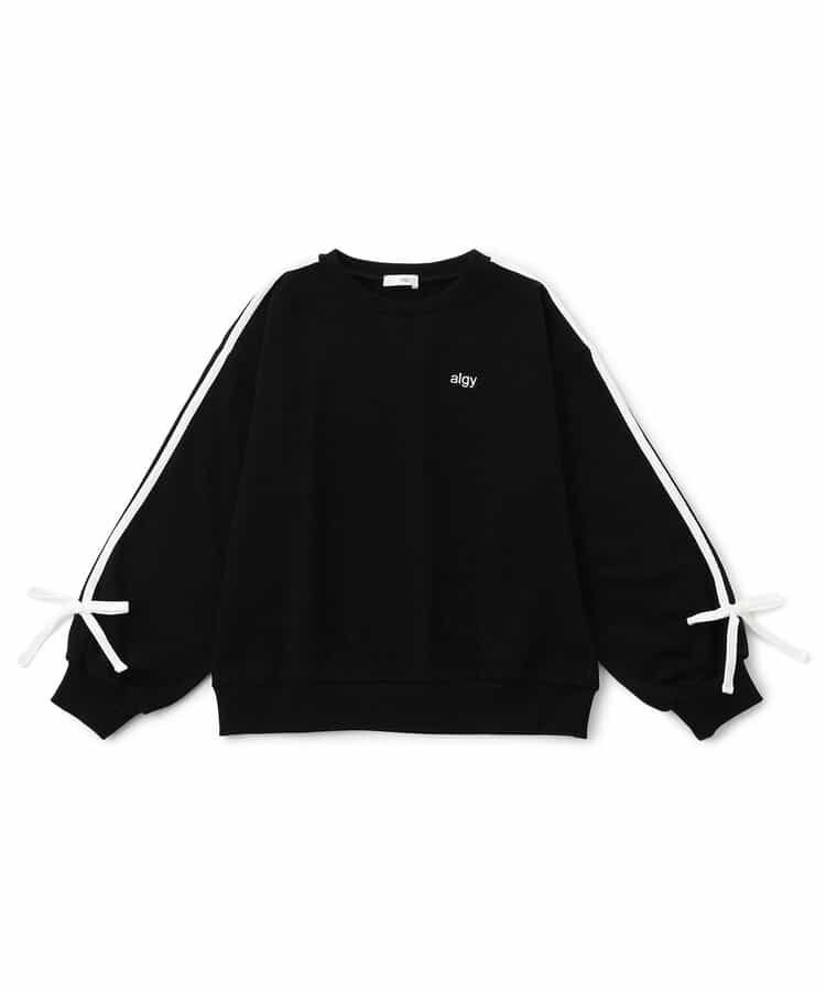 袖りぼんトレーナー