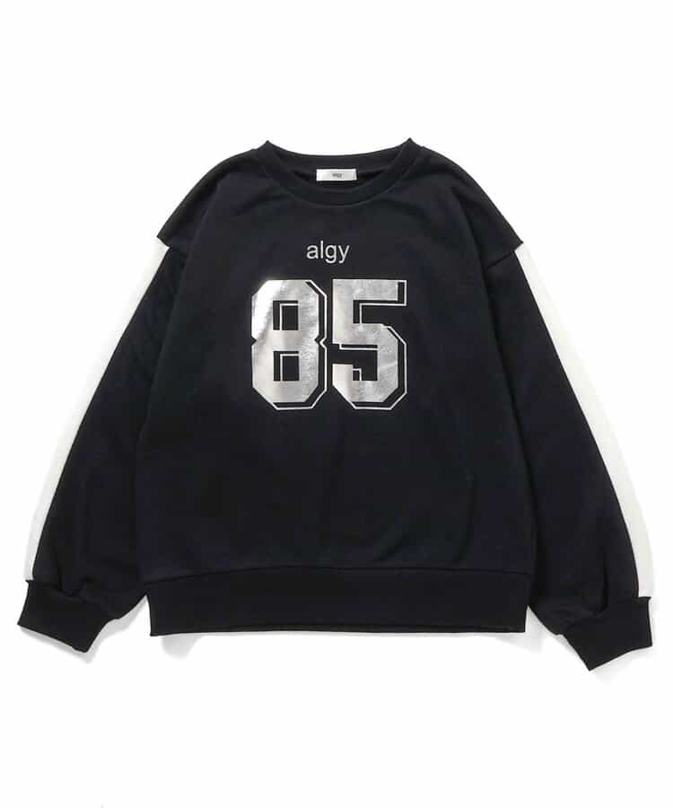 ナンバリング袖ライントレーナー