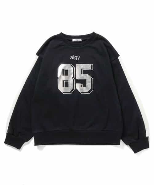 ナンバリング袖ライントレーナー