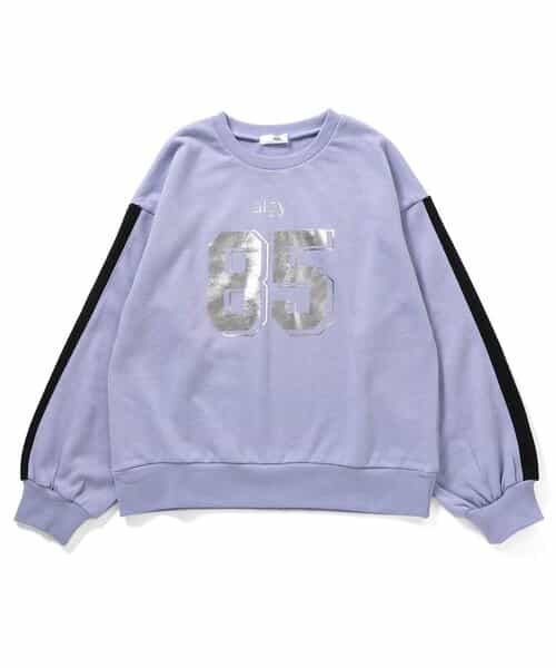 ナンバリング袖ライントレーナー