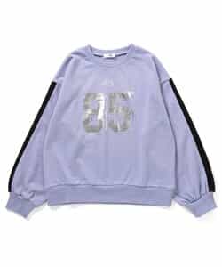 ★タイムセール★ナンバリング袖ライントレーナー