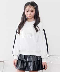 ★タイムセール★ナンバリング袖ライントレーナー