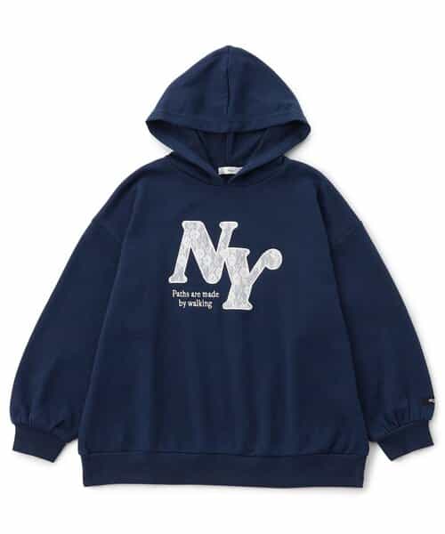 レースロゴBIGフーディ