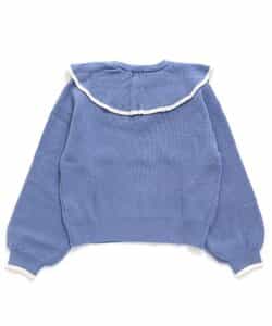 ☆SALE☆ビッグフリル衿ニット（G513074）|algy（アルジー）商品一覧  