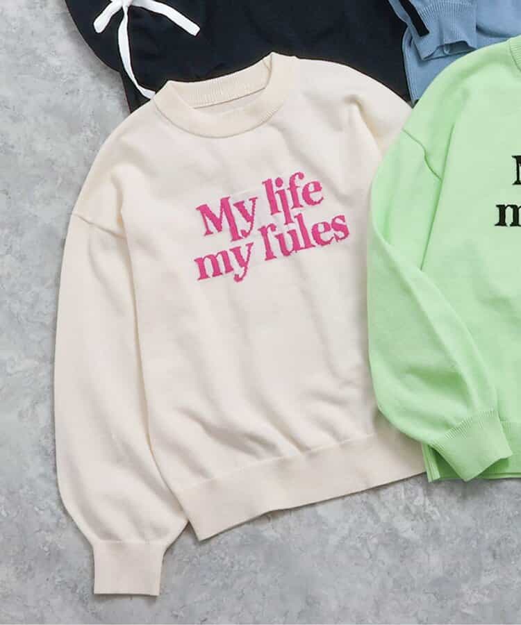 ロゴスムースニット