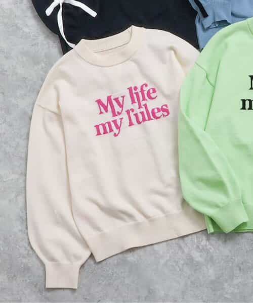 ロゴスムースニット