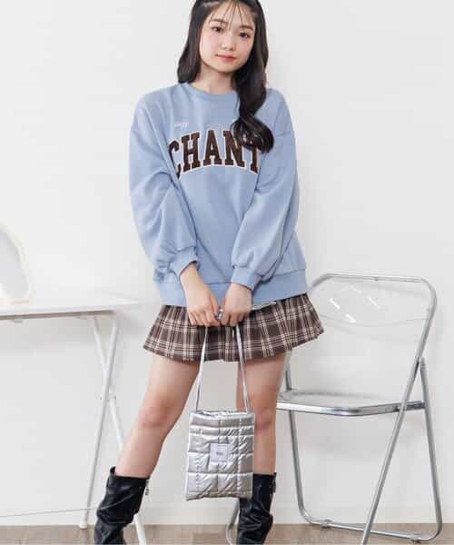 BIGトレーナー＆キルトポシェットセット