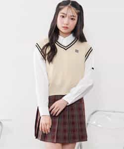 ★SALE★【セレモニー対応】ニットベスト＆シャツセット