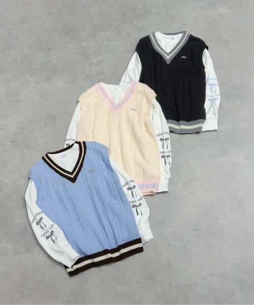 ベスト＆トレーナーセット