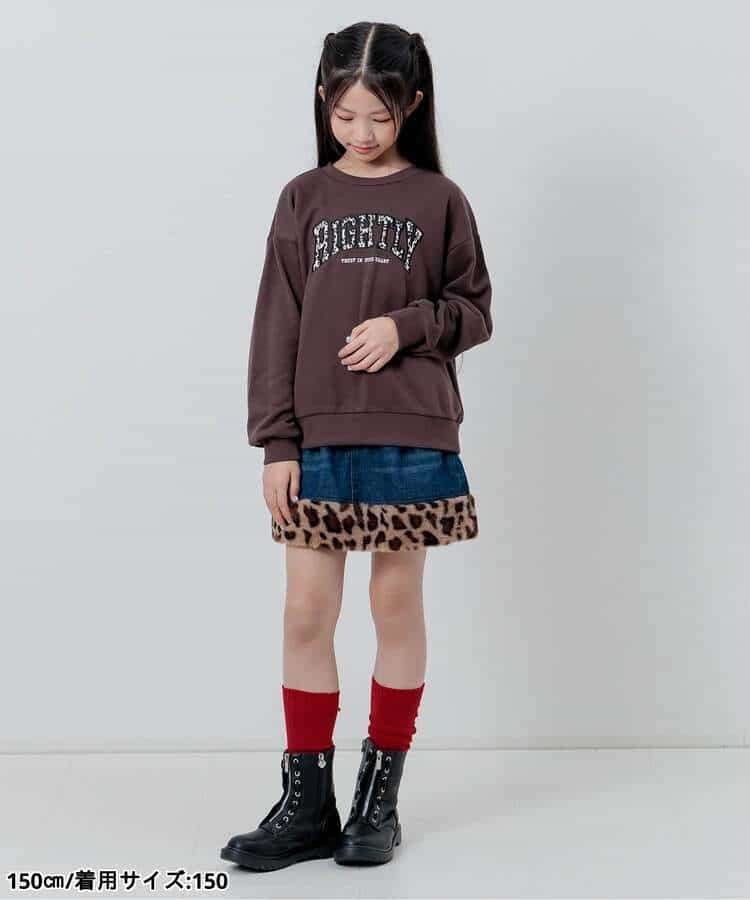 ファー付きスカパン_986472