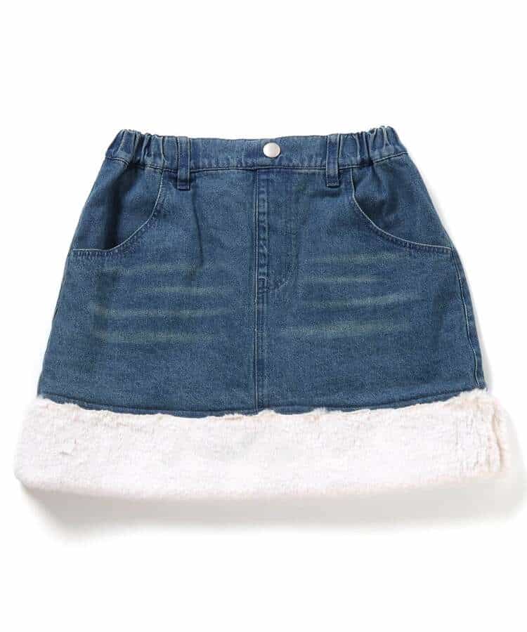ファー付きスカパン_986474