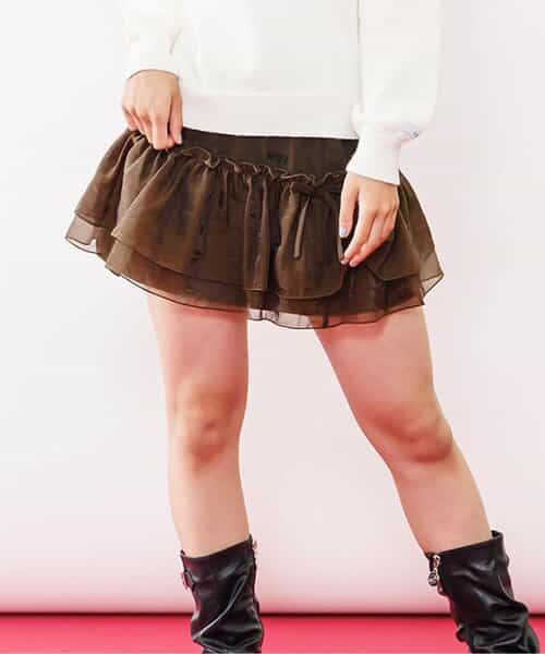 レイヤードスカート＆あったかインパンセット