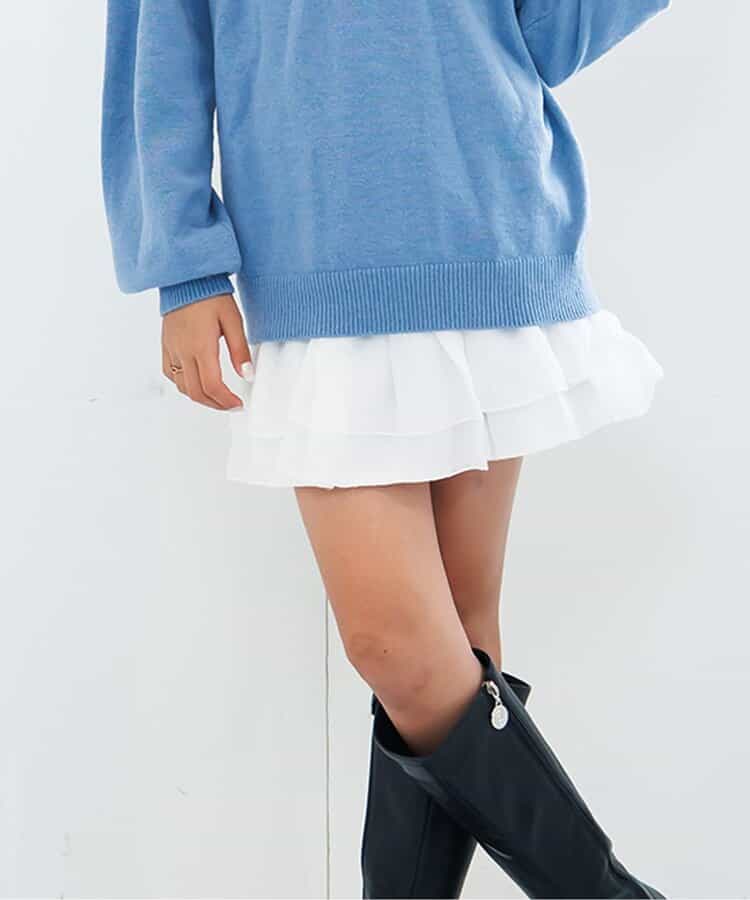 レイヤードスカート＆あったかインパンセット