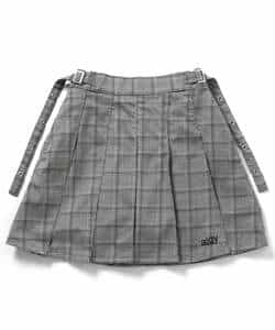 ロングベルトプリーツスカパン_1001690