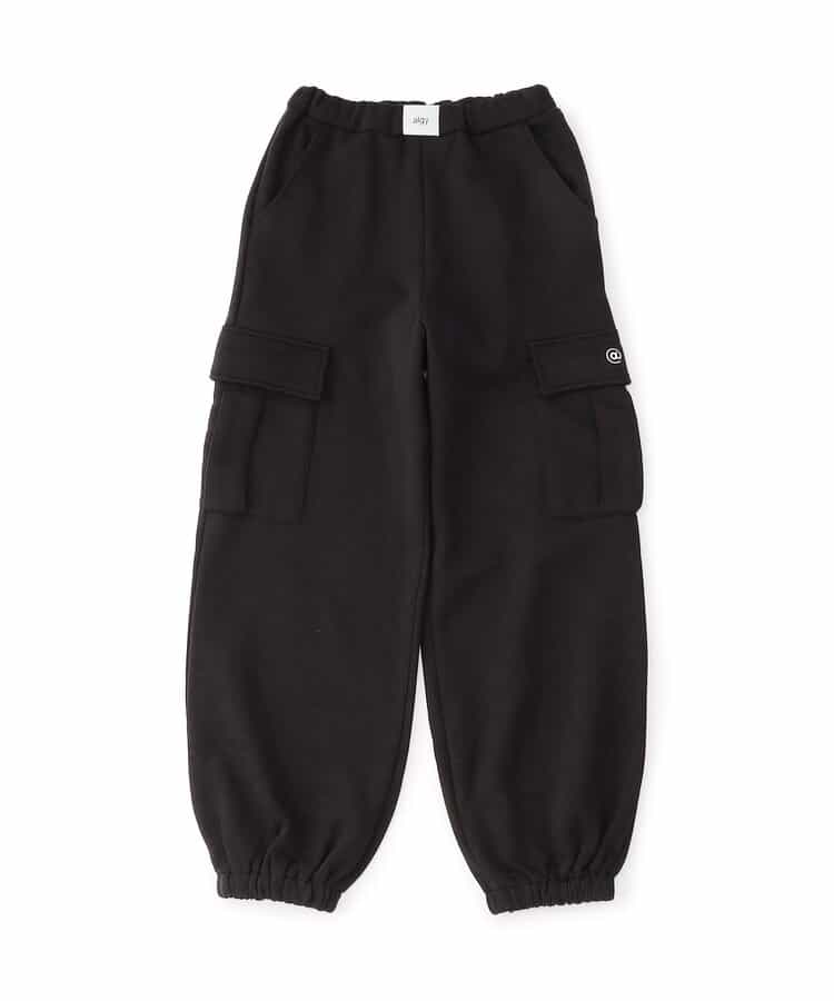 裏起毛フロントネームカーゴパンツ
