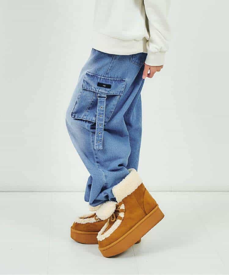 ロングベルトカーゴパンツ