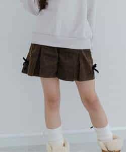 コーデュロイプリーツキュロット_985748