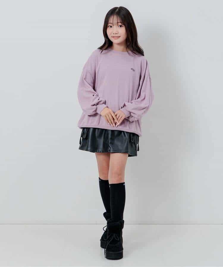 ニット風ハイソックス_975921
