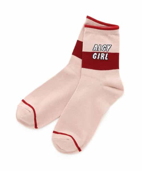 切替配色クルーソックス