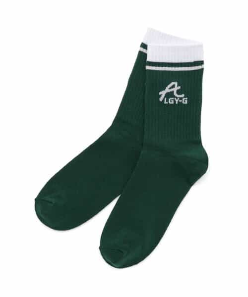 Aロゴリブクルーソックス