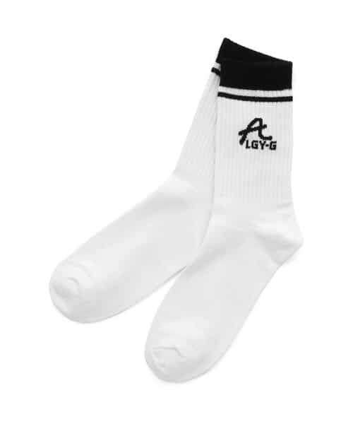 Aロゴリブクルーソックス
