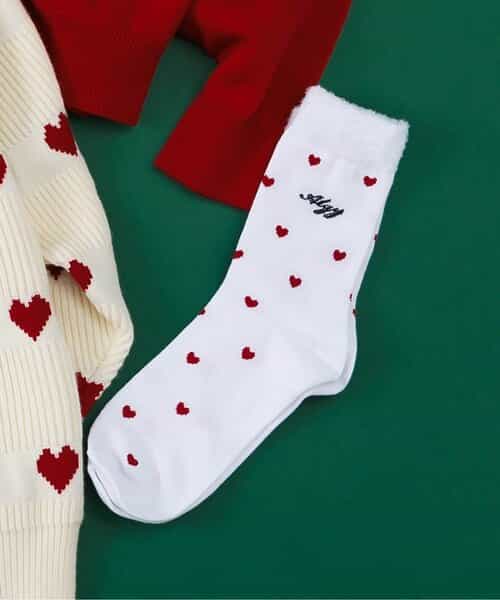 アソート総柄クルーソックス