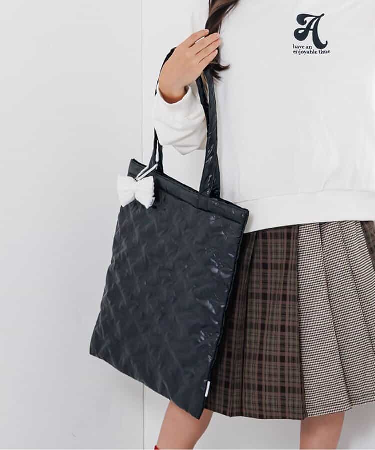 りぼんキルトトート1