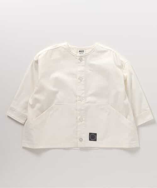 ★SALE★ノーカラーシャツジャケット