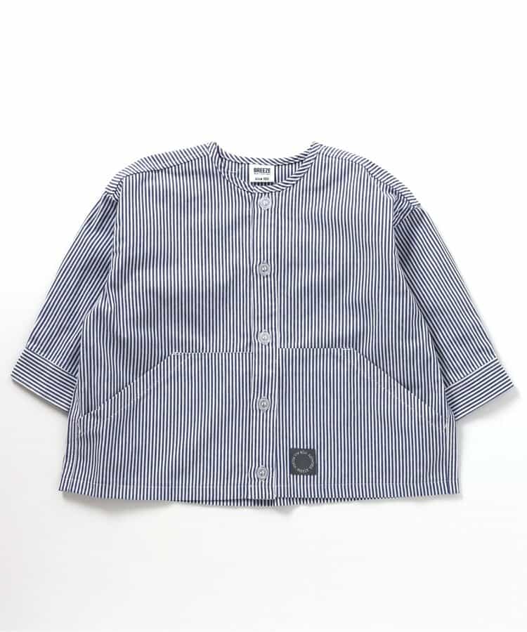 ★SALE★ノーカラーシャツジャケット