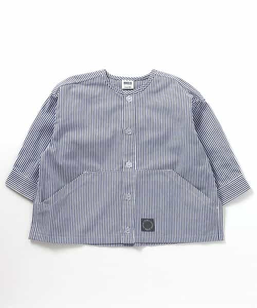 ★SALE★ノーカラーシャツジャケット