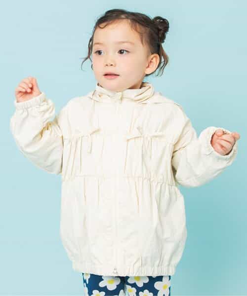 リボンシャーリングウィンドブレーカー