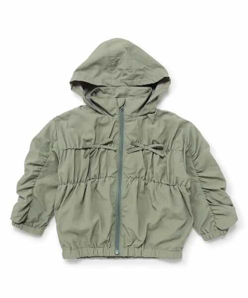 リボンシャーリングウィンドブレーカー