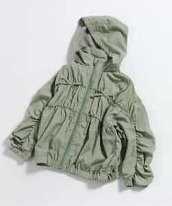 リボンシャーリングウィンドブレーカー