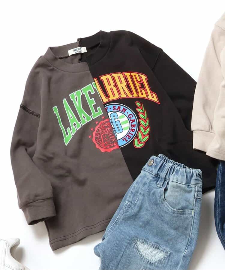 ★SALE★リメイク風ドッキングTシャツ