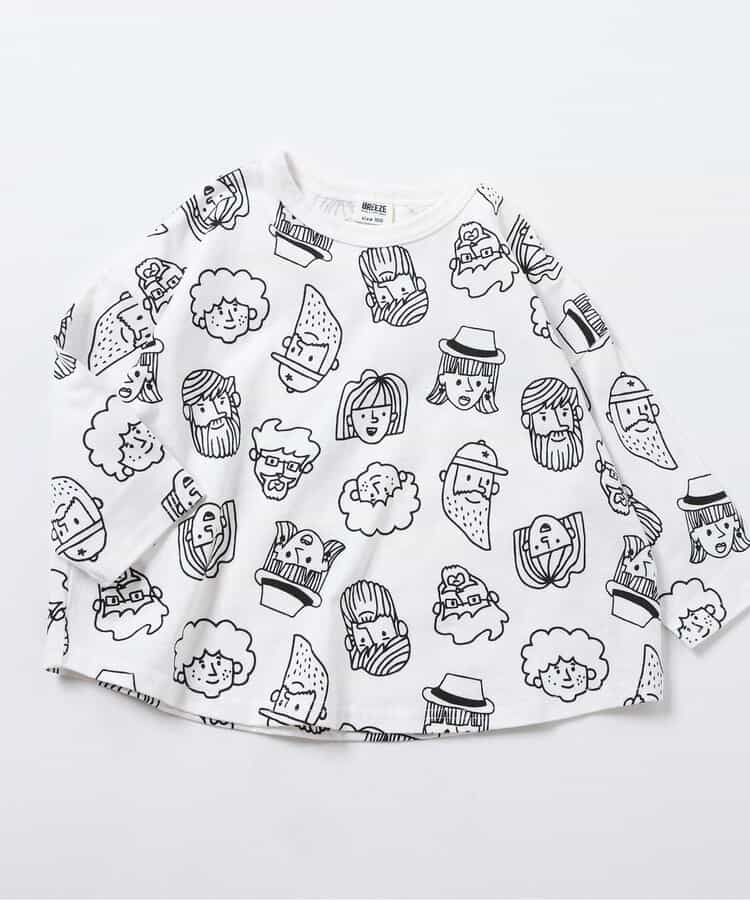 ファニー総柄Tシャツ