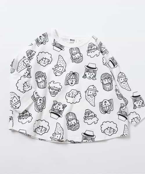 ファニー総柄Tシャツ