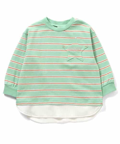 ポケットレイヤードTシャツ