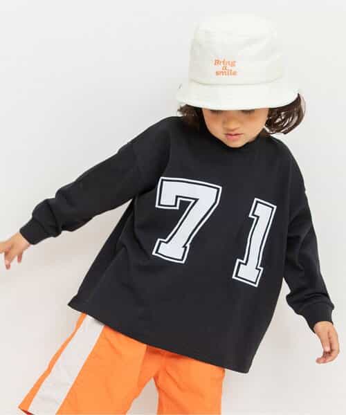 ロゴ＆ナンバリングTシャツ